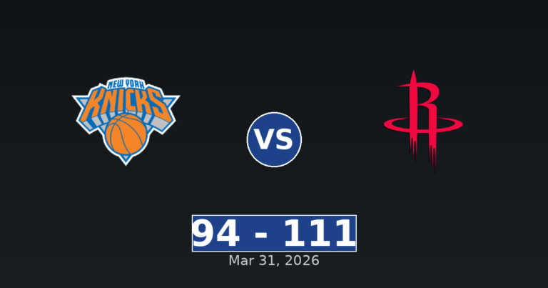 New York Knicks vs Houston Rockets Match Player Stats