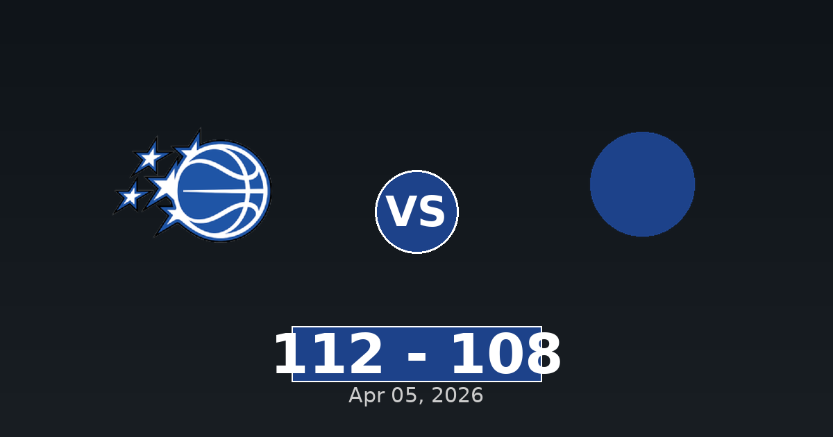 Orlando Magic vs New Orleans Pelicans Match Player Stats