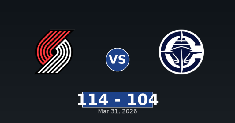 Portland Trail Blazers vs LA Clippers Match Player Stats